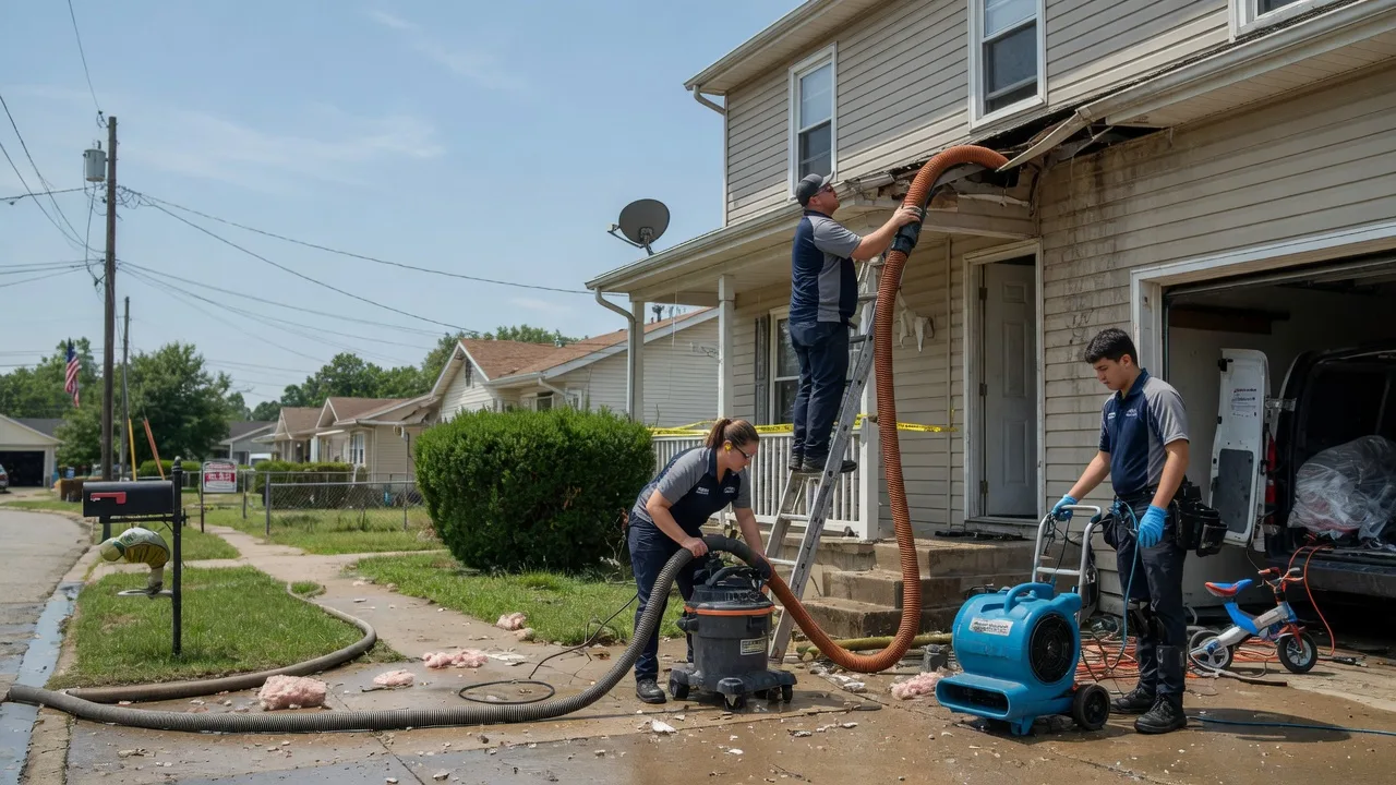 Water Damage Restoration in Vanleer, TN near me